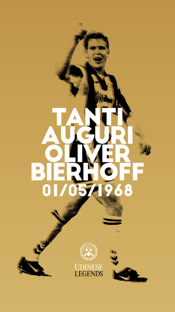 Buon Compleanno Oliver Bierhoff Memories News Udinese