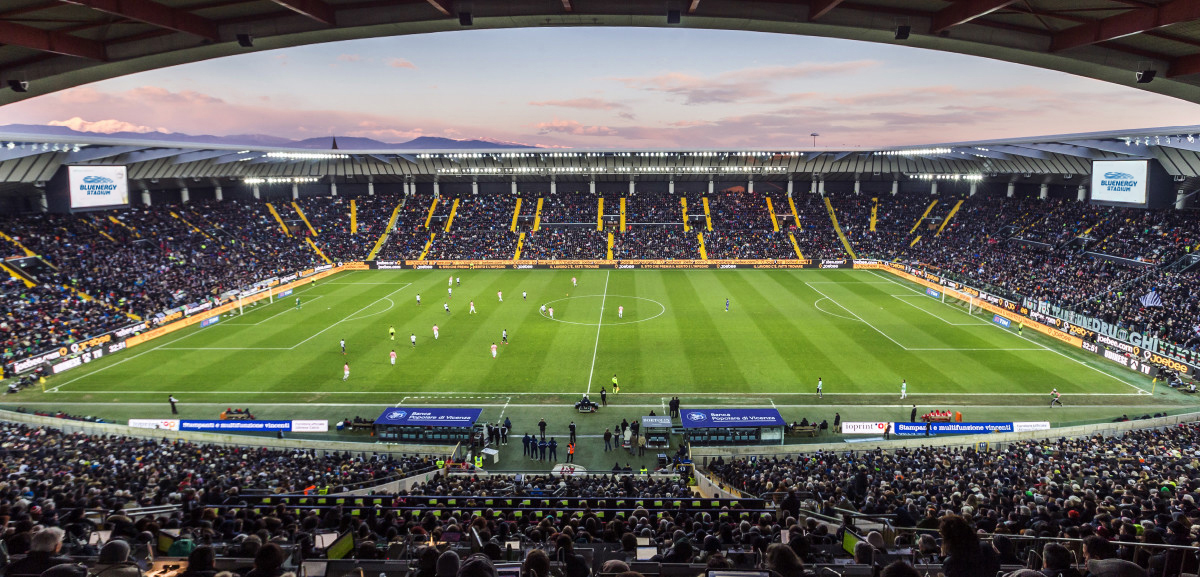 Dacia Arena, the stadium in Udine